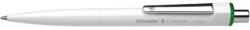 Schneider Golyóstoll, 0, 5 mm, nyomómechanizmussal, SCHNEIDER "K3 Biosafe", zöld, 10 db