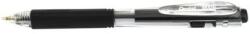 Pentel Golyóstoll, 0, 35 mm, nyomómechanizmussal, PENTEL "BK437", fekete
