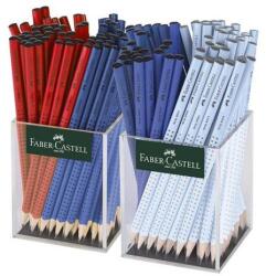 Faber-Castell Grafitceruza, állványos, B, háromszög alakú, FABER-CASTELL "Grip 2001", színkeverék, 144 db