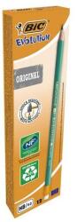 BIC Grafitceruza, radírral, HB, hatszögletű, BIC "Evolution Original", 12 db
