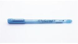 FlexOffice Géltoll, 0, 25 mm, kupakkal, radírozható, FLEXOFFICE "FlexCorrect", kék, 36 db