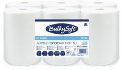 BULKYSOFT Papírtörlő, tekercs, 2 rétegű, átmérő: 15, 5 cm, BULKYSOFT "Universal System", hófehér, 6 tekercs