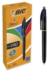 BIC Golyóstoll, 0, 32 mm, nyomómechanizmussal, 4 színnel, BIC "4 Colors Pro