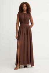 Haveone ruha selyemmel - barna L - answear - 39 990 Ft