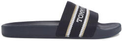 Tommy Hilfiger Șlapi Femei HILFIGER POOLSLIDE WITHWEBBING Tommy Hilfiger albastru 39