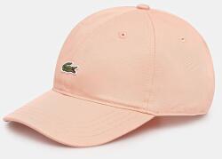 Lacoste pamut baseball sapka - rózsaszín Univerzális méret - answear - 17 990 Ft