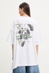 MUNTHE t-shirt női pamut LANSTER - fehér S