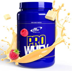 Pro Nutrition Proteine Proteine din zer concentrat, Pro Whey White Chocolate Raspberry 900g - pcone