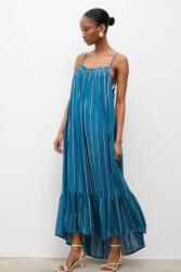ANSWEAR viszkóz ruha - türkiz S/M