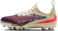 Nike United Phantom 6 Low Academy MG stoplis focicipő, gyerekméret, bordó (IO8480-661)