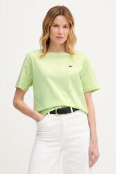 Lacoste női pamut póló - zöld 40