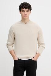 Giorgio Armani pulóver férfi pamut - bézs S - answear - 50 990 Ft
