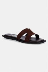 Steve Madden női velúr papucs Sofia - barna Női 41