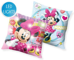 Minnie egér Disney Minnie Style Icon LED világító párna, díszpárna 40x40 cm (EWA20877WD)