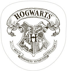 Harry Potter White Crest formapárna, díszpárna 34x36 cm (CBX544918) - ostore