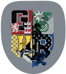 Harry Potter Grey Crest formapárna, díszpárna 32x35 cm (CBX544970) - ostore