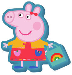 Peppa Malac Shopping formapárna, díszpárna 35 cm Velúr (EWA17035PP) - ostore