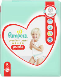 Pampers Premium Care Pants, scutece chilotel, 12-17 kg, marime 5, Value Pack, 34 buc (1100004149)