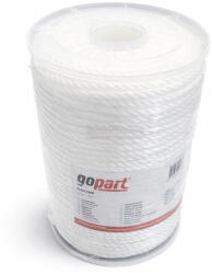  Sodrott KÖTÉL - 6 mm (Poliamid PA / Nylon - 4, 04 kN) - FEHÉR 100 fm