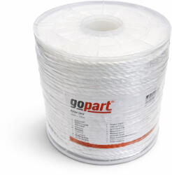  Sodrott KÖTÉL - 5 mm (Poliamid PA / Nylon - 2, 55 kN) - FEHÉR 100 fm