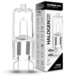  Sütőizzó G9 halogén 40W, 490 lm, 2700K, 300°C hőálló, dimmelhető