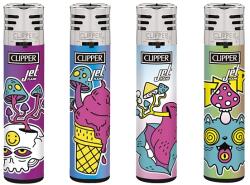 Clipper Turbo Clipper Psychodelic 2 öngyújtók teljes készlete