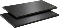 MAMUTEX Erős, mosható MDF lap 8 cm Mamutex Standard polchoz - 2 db, fekete, 100x50 cm