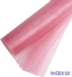  Organza tekercs 48cm x 10m - Mályva