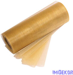  Organza tekercs 12cm x 10m - Arany