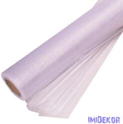  Organza tekercs 24cm x 10m - Fehér