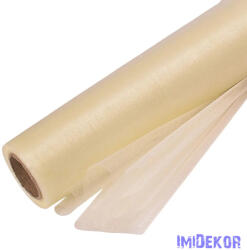  Organza tekercs 24cm x 10m - Krém