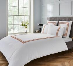 Behrens England Lenjerie de pat Heritage Collection Wide-Narrow 400TC White Mocha - behrens-romania - 499,00 RON Lenjerie de pat