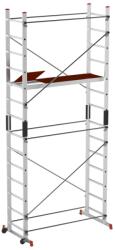 CRIANO Schela aluminiu mobila 2x2(m), inaltime de lucru 4, 7m, platforma 1, 6x0, 45(m), max. 150kg - CNO-SME-ADDY5M (CNO-SME-ADDY5M)