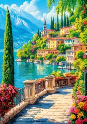 KS Games - Puzzle Lake Como - 1 000 piese