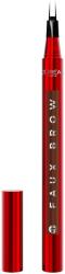L'Oréal Tus pentru sprancene cu pensula dubla Faux Light Brunette Infaillible, 1ml, L'Oreal Paris