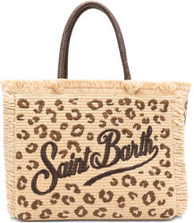 MC2 Saint Barth Geantă Vanity Straw N Shoulder VANI021-00349L leopard 18 emb (VANI021-00349L leopard 18 emb)