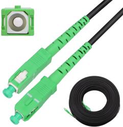 Extralink SC/APC-SC/APC Patchcord Round, drop, single mode, Simplex, G. 657A2, 100m (EX.13414)
