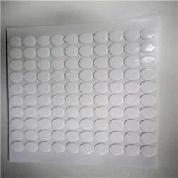 Flippy Set de 100 Autocolante pentru Baloane, Pentru fixarea baloanelor pe tavan, Transparente, diametru 20mm, grosime 2mm (TEO-127313)