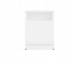 Topeshop Galax 30/1d White Bedside Table (m-mp-sn-glx-30/1d-bia)
