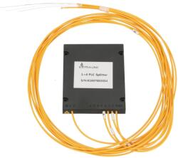 Extralink 1: 4 PLC SC/APC Splitter 2, 0mm, 1, 5m, G657A, ABS module, no connectors (EX.16149)