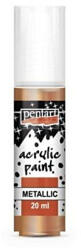 Pentart metál akril festék, antik réz, 20 ml