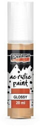 Pentart fényes akril festék, lazac, 20 ml