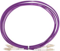 Extralink LC/UPC-LC/UPC Patchcord Multi mode, OM4, Duplex, 3mm, 1m (EX.36851)