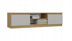 Topeshop MALWA 140 TV cabinet artisan oak/cashmere (M-MP-RT-MAL-140-ARTKASZ)