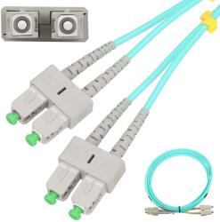 Extralink SC/APC-SC/APC Patchcord Multi Mode, OM3, Duplex, 3mm, 5m (EX.1292)