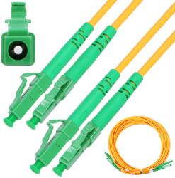 Extralink LC/APC-LC/APC Patchcord Single Mode, Duplex, 9/125um, G657A, 5m (EX.1353)
