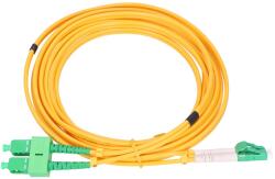 Extralink SC/APC-LC/APC Patchcord Single Mode, Duplex, 9/125um, 3mm, 5m (EX.1452)