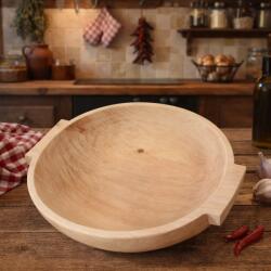 ATELIER 49 Covata din lemn pentru aluat cu manere , model traditional, lucrata manual (ATE49-ART-119855-6659)