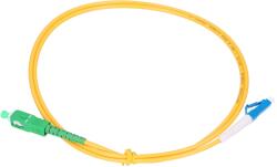 Extralink SC/APC-LC/UPC Patchcord Single Mode, Simplex, G652D, 3mm, 1m (EX.2756)