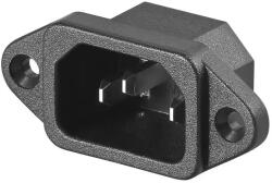 Goobay Conector AC montare pe panou 220V 10A (SOCKET-AC/CH-10A-GBAY)